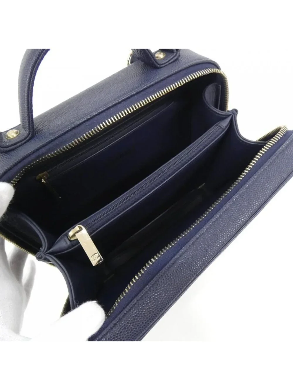 Chanel Shoulder Bag Navy